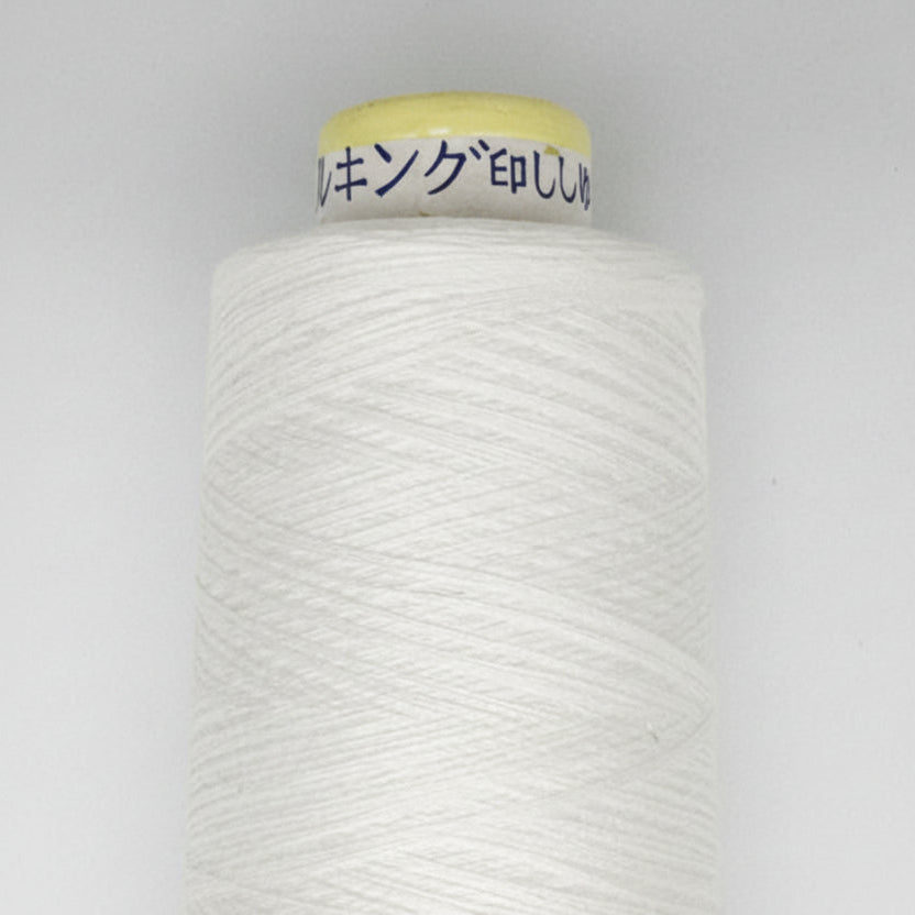 モダール(マットタイプ/ヒートカット可能/レーヨンミシン刺繍糸)白・黒・ 生成