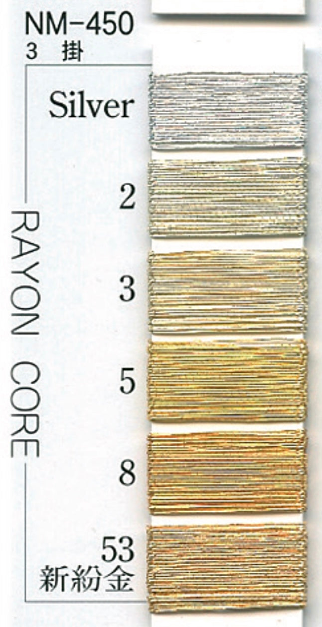 エンゼルキング金銀糸3掛見本帳