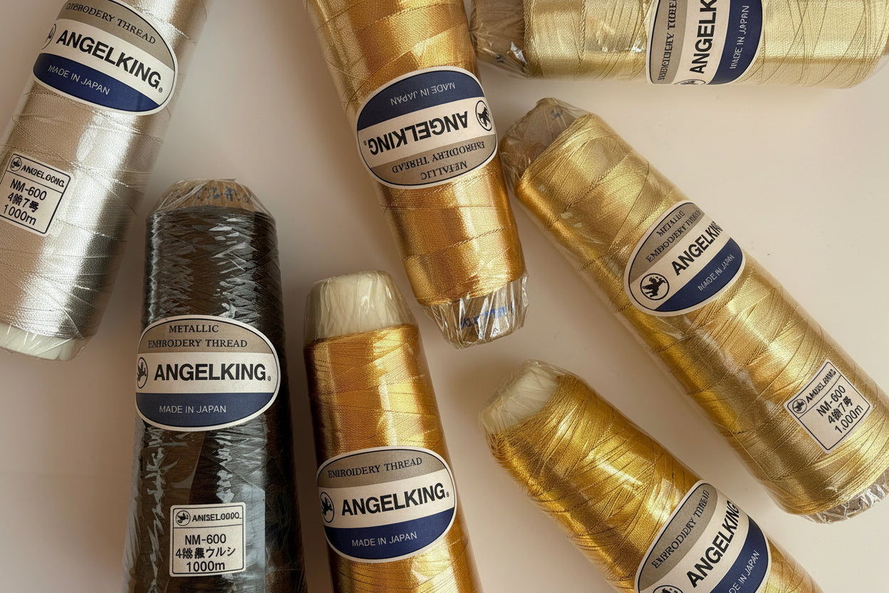 エンゼルキング金銀糸4掛金銀黒