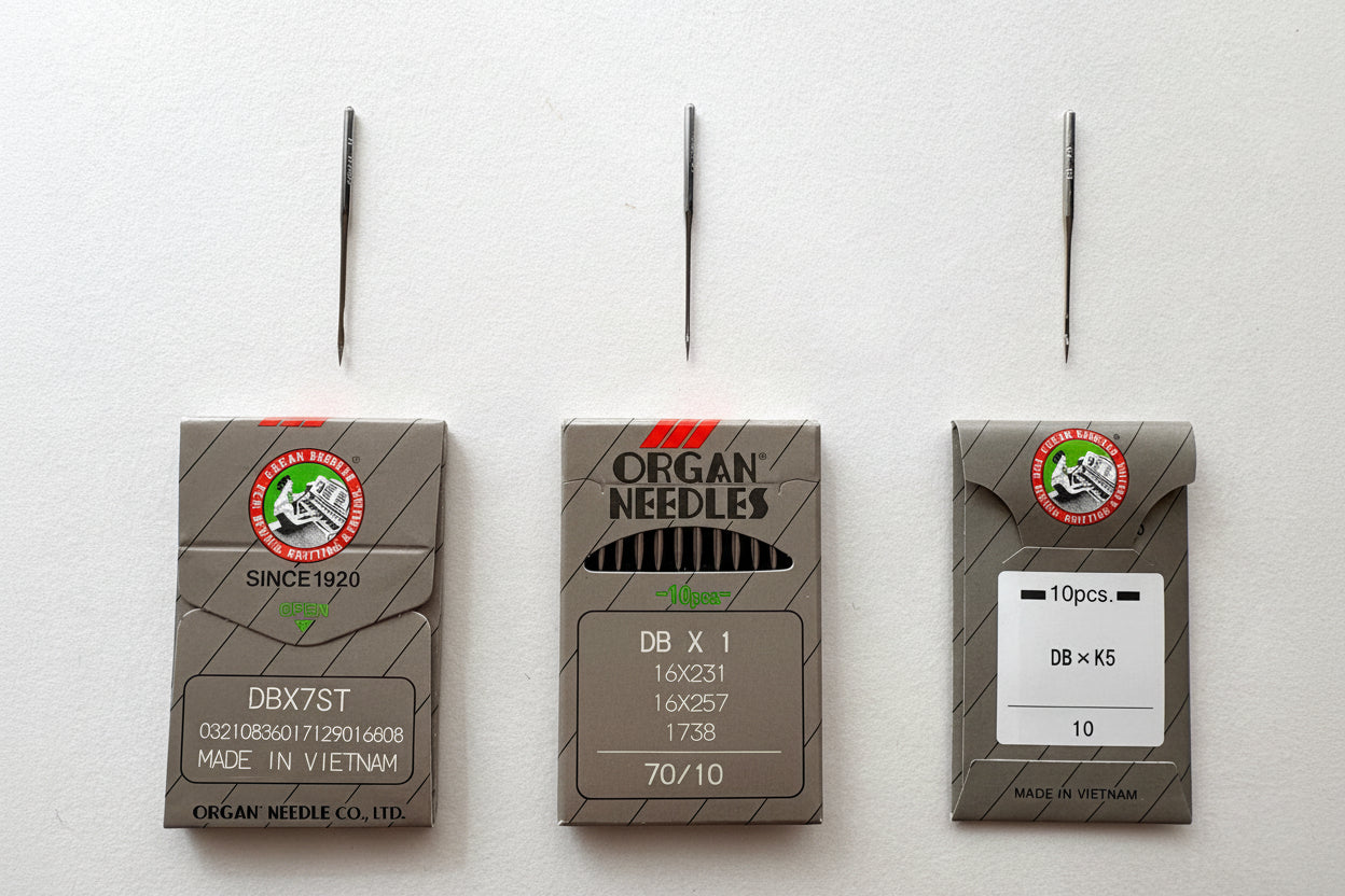 【工業用ミシン刺繍針】オルガンミシン針DB-1(標準タイプ)