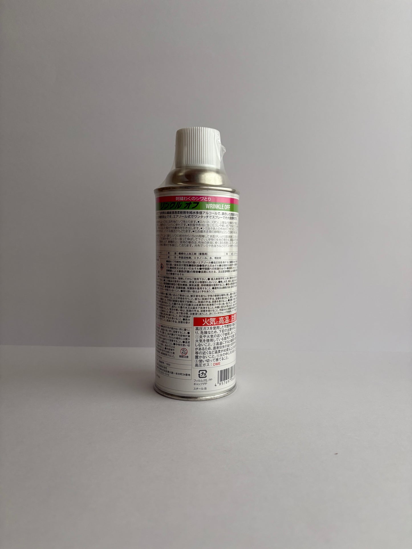Wrinkle Off Embroidery Hoop Wrinkle Removal Spray 420ml Sanwa Chemical