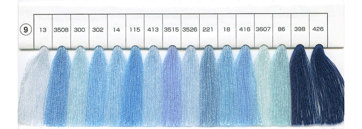 Sofel sample book row 9