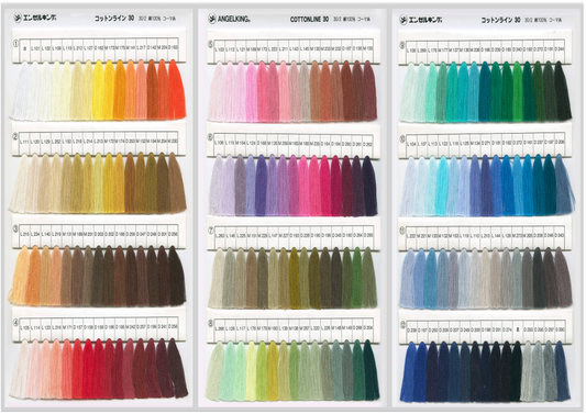 コットンライン30 見本帳