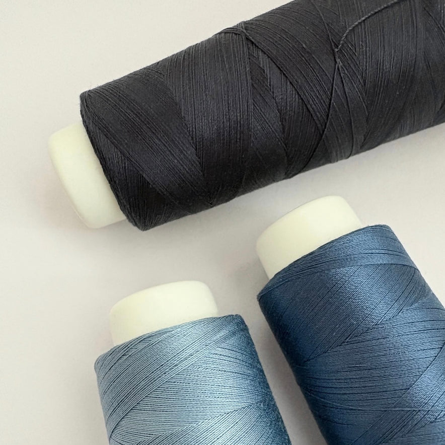 工業用ミシン刺繍糸　草木染め　綿刺繍糸　