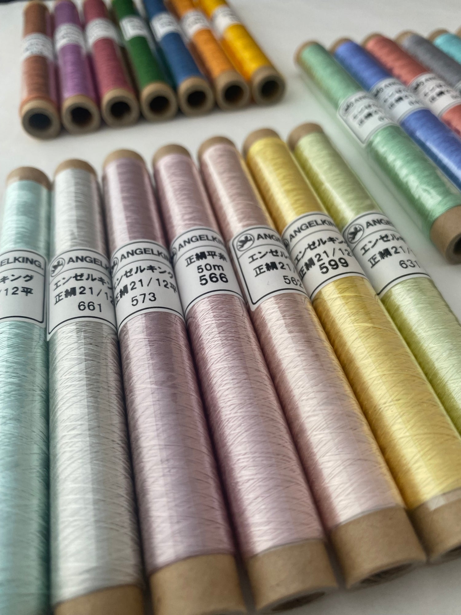 正絹平糸21/12　シガレット巻50ｍ