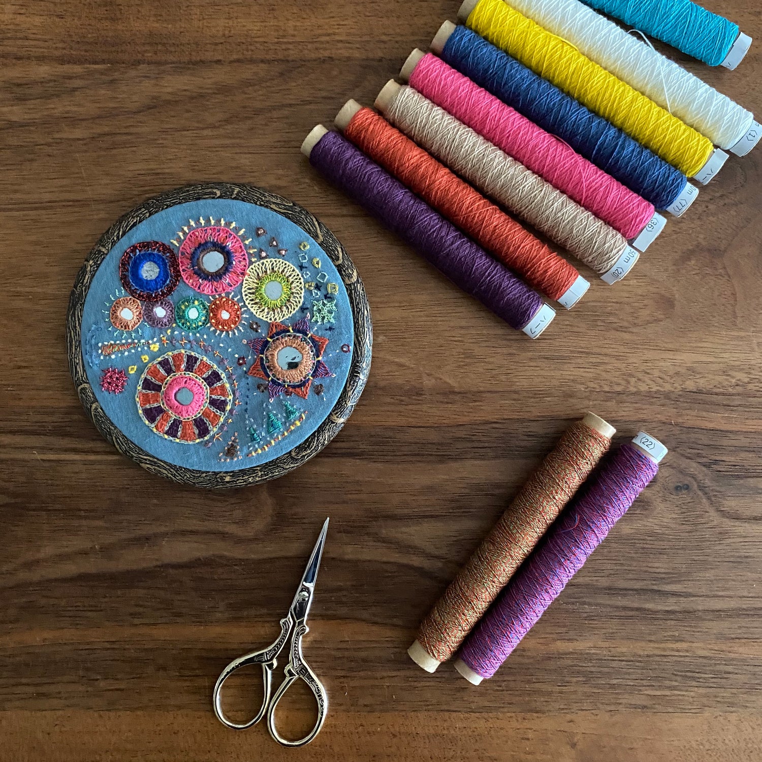 手芸初心者の方へ　おすすめな刺繍糸