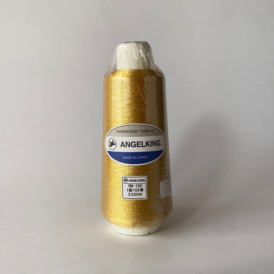 【見た目で選ぶ】工業用ミシン刺しゅう糸　金銀糸/メタリック糸