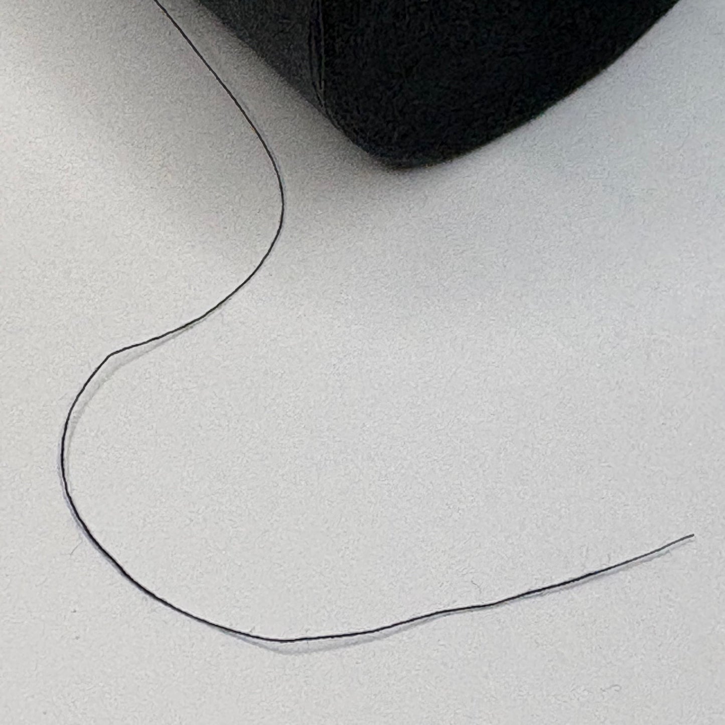 Cotton Bobbin Thread (Kinryu Catan) - Industrial Embroidery Bobbin Thread - 100% Cotton, #120, 20,000m, Black