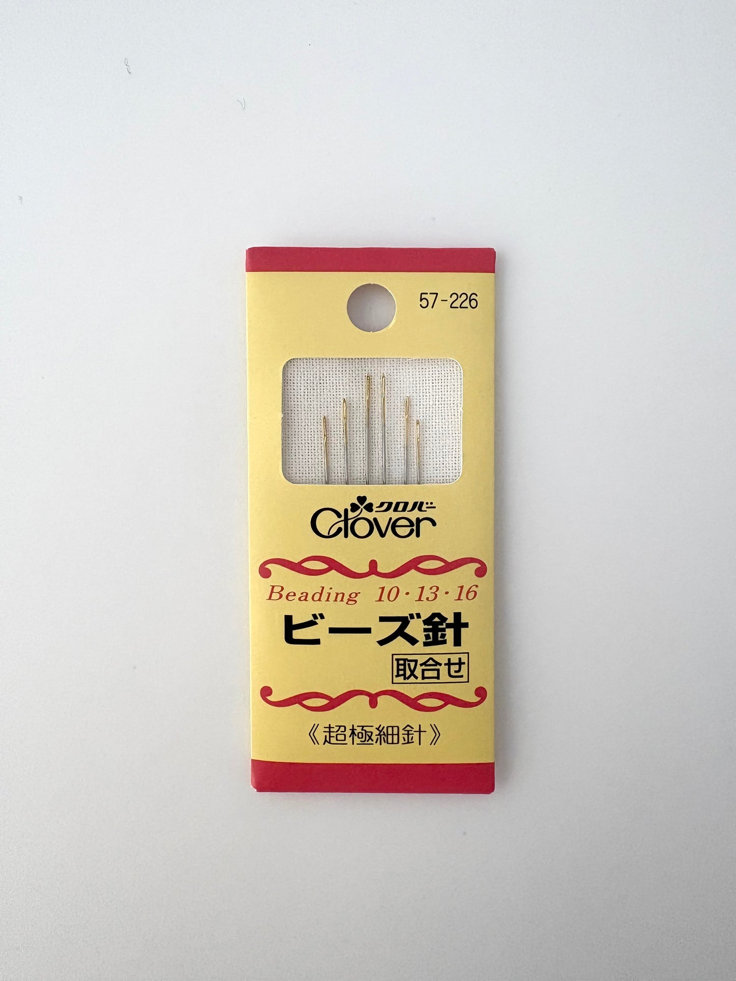 ビーズ針　超極細針