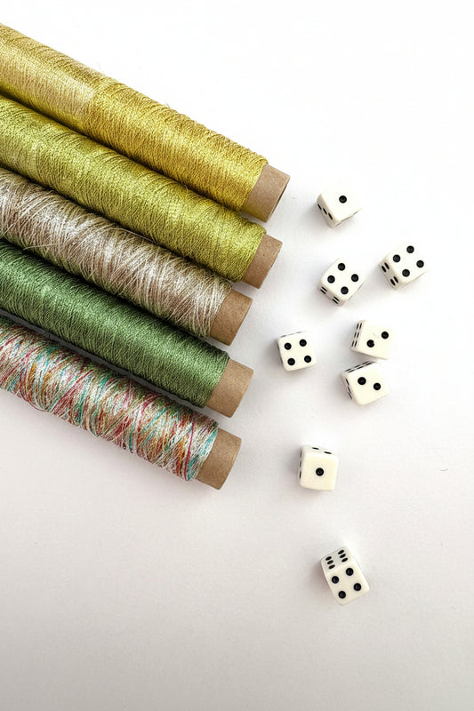 【新着商品】1掛カラー金糸セット/　みどりの余韻