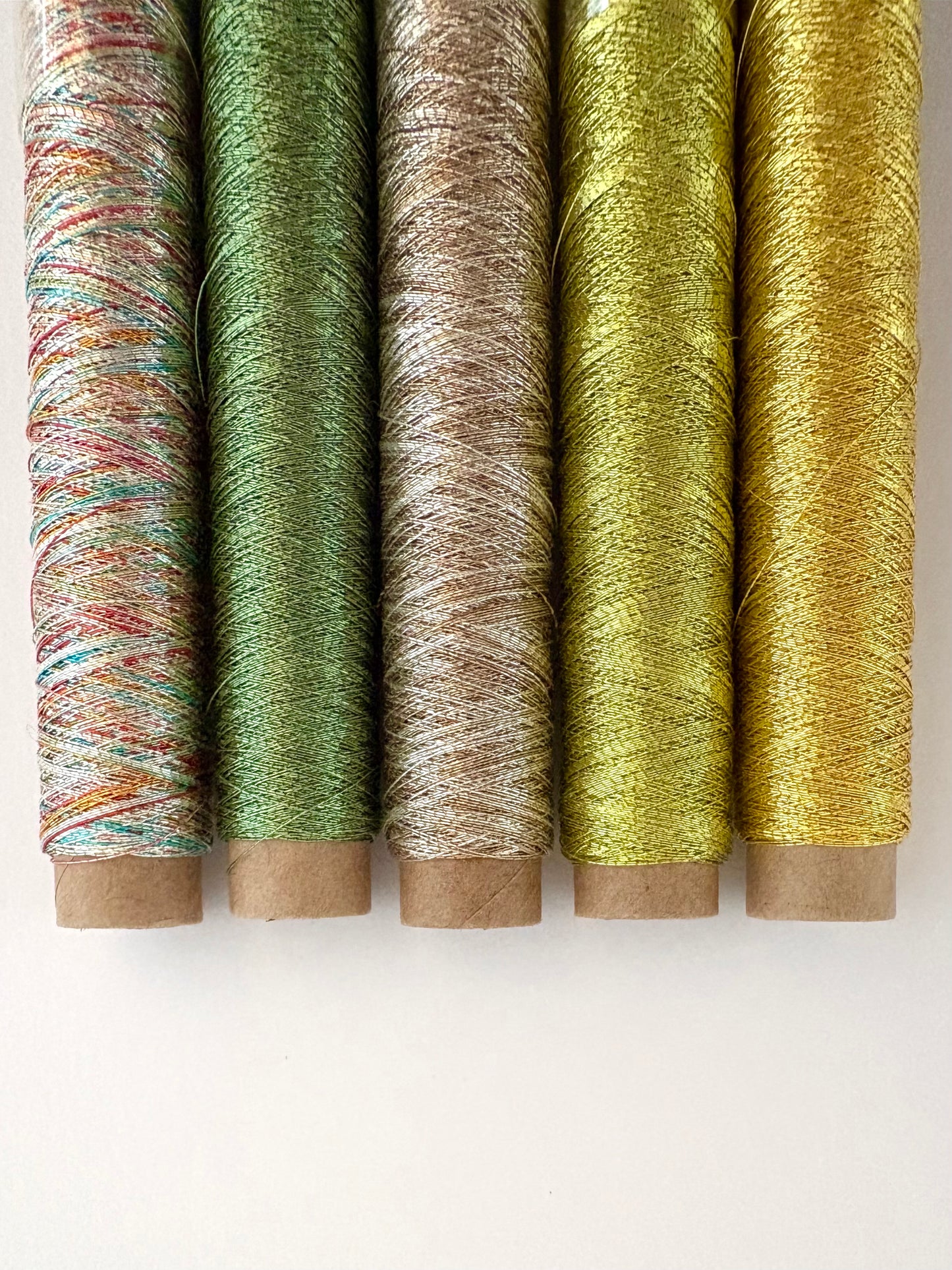 1-layer color gold thread cigarette roll set