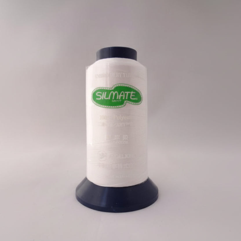 シルメイト120d/2（定番の太さ・ポリエステル100％） /　白・黒・生成