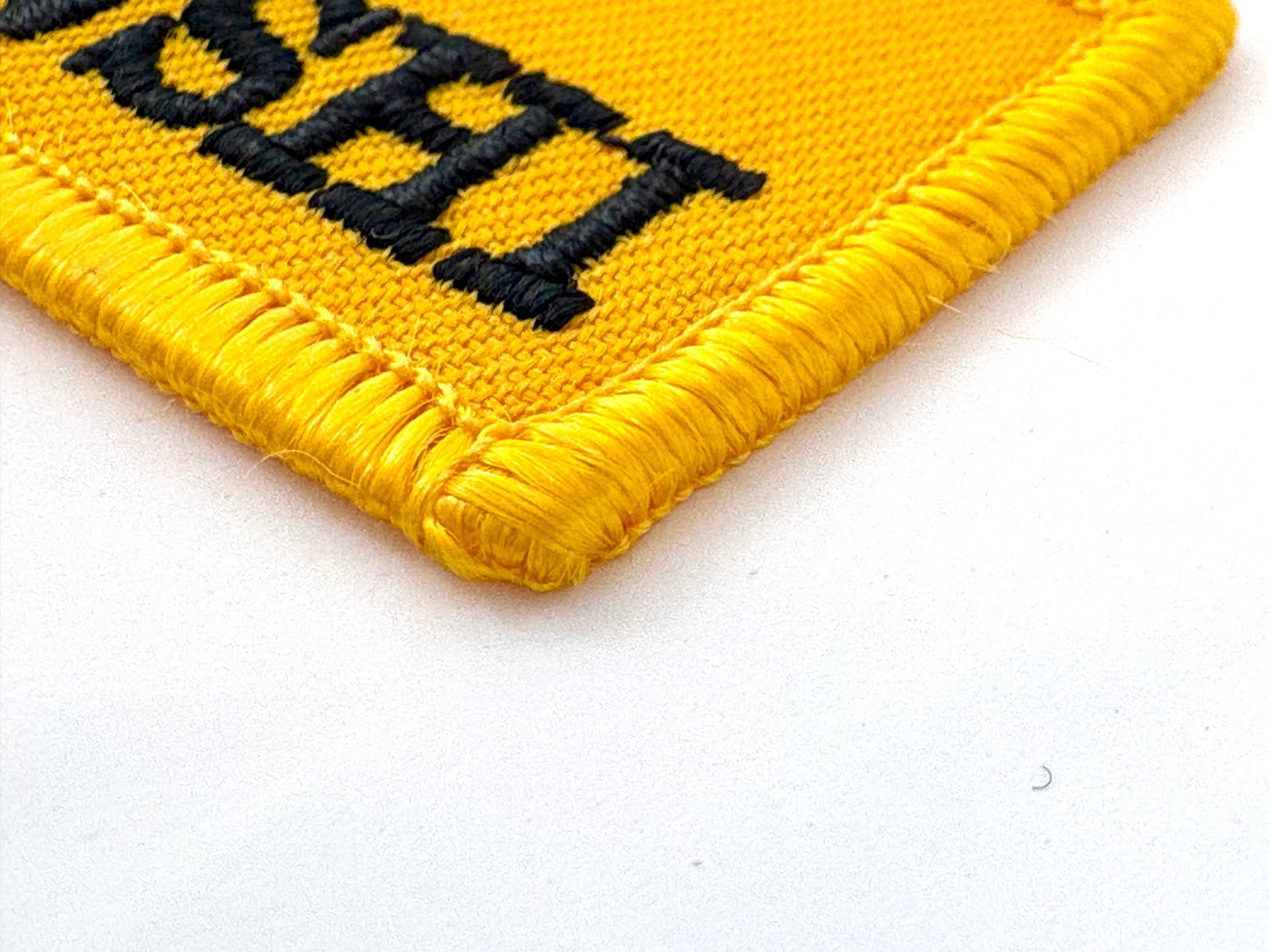 ワッペンロック糸刺繡サンプル