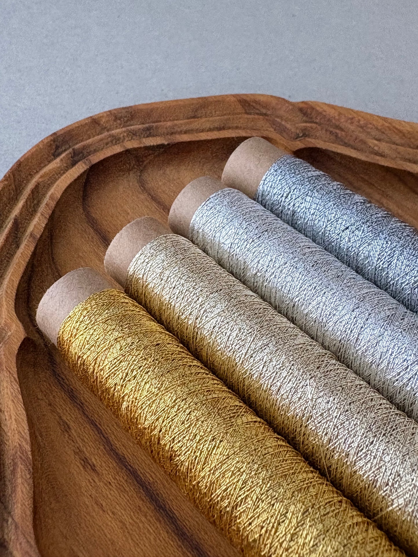 Gold Sewing Thread, 50 count, 4-color set 