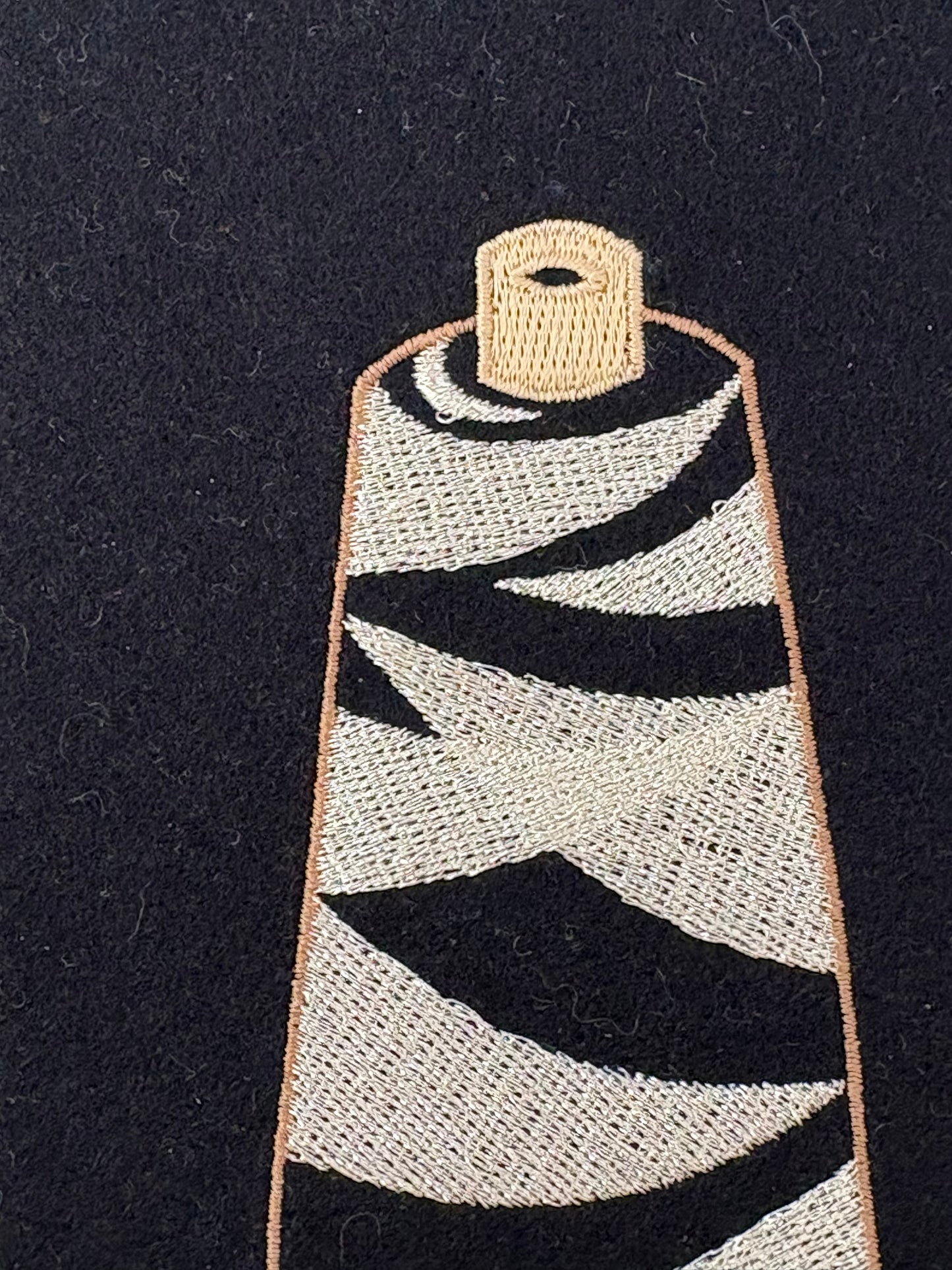 Gold and silver thread 1 piece SILVER 