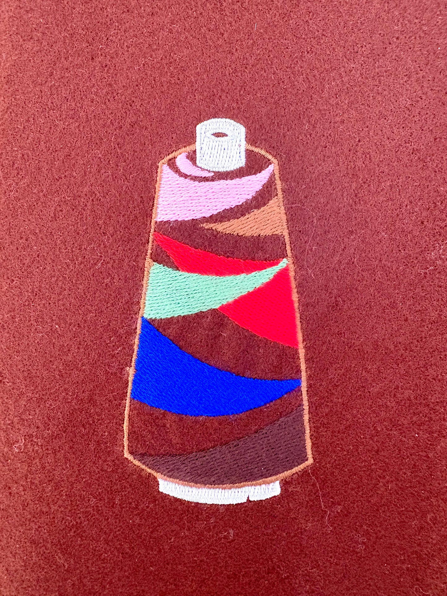 ソフエル　工業用アクリルミシン刺繍糸　1500m【色番が選べます】