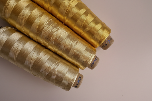 6-strand gold and silver thread 1000m