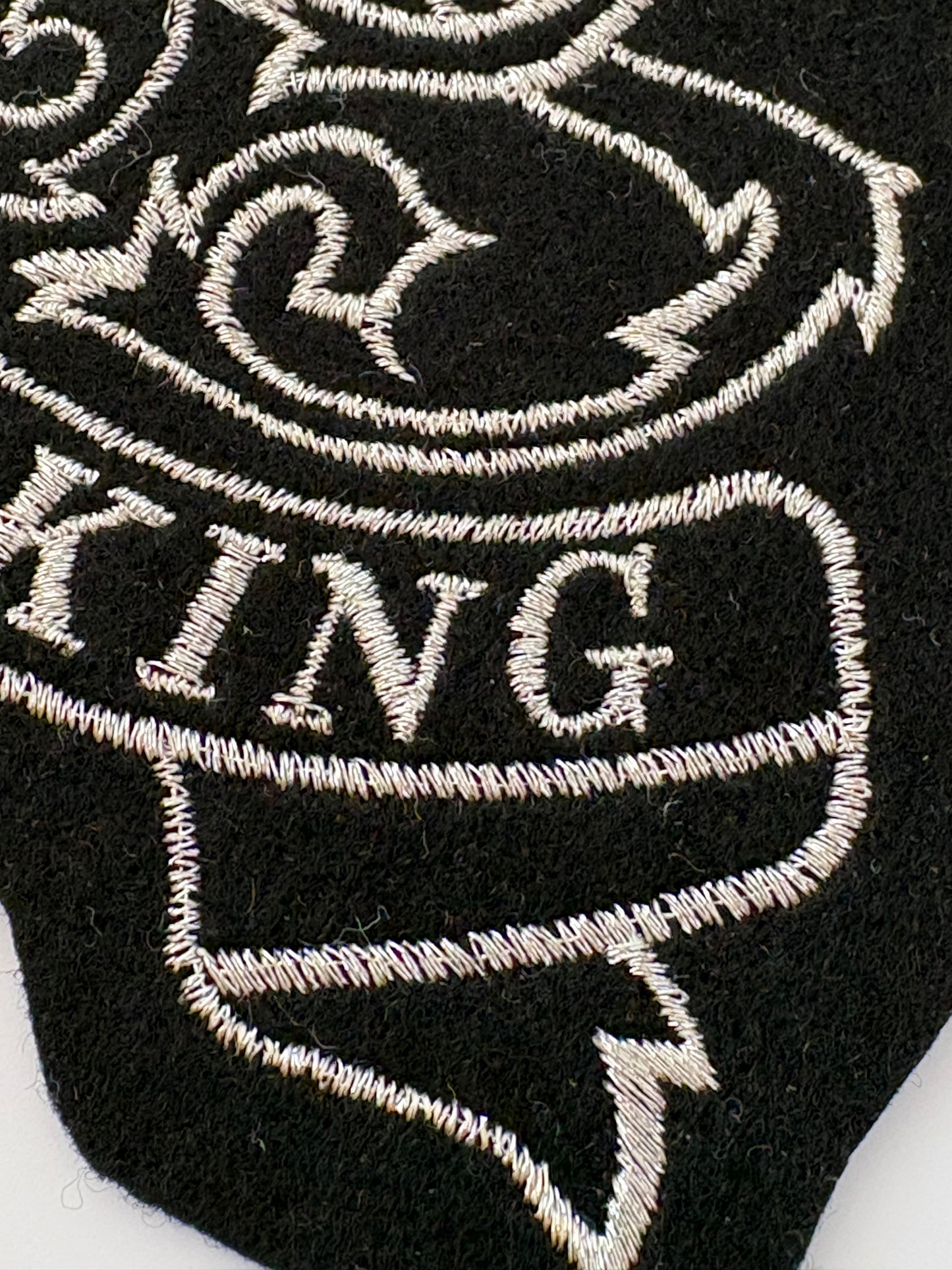 Gold and silver thread 1 piece SILVER 