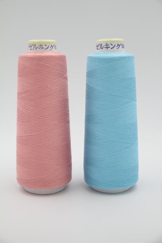 Cotton line 80/2 (cotton sewing embroidery thread, fine count) Color number 501-564