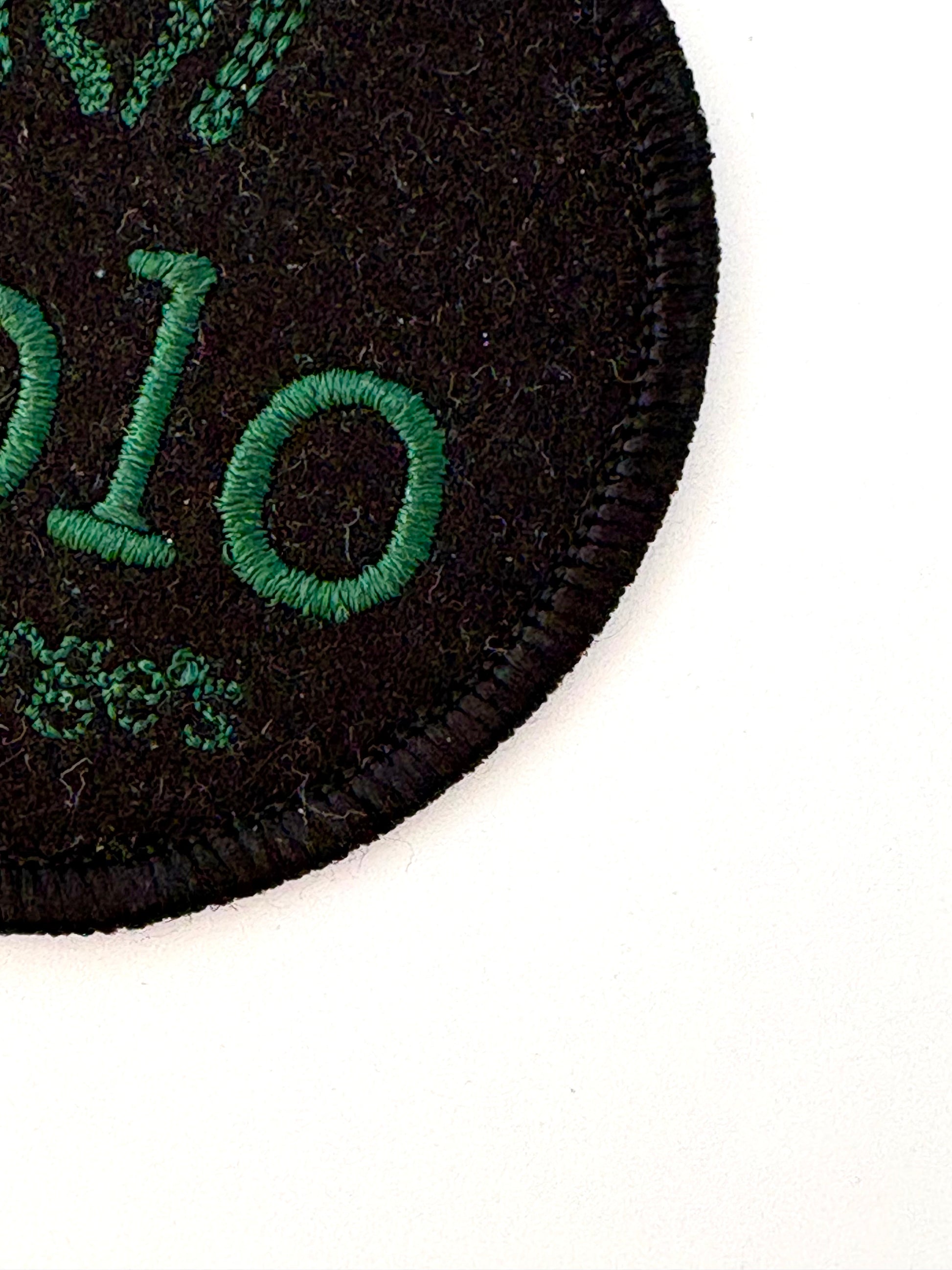 ワッペンロック糸刺繍サンプル