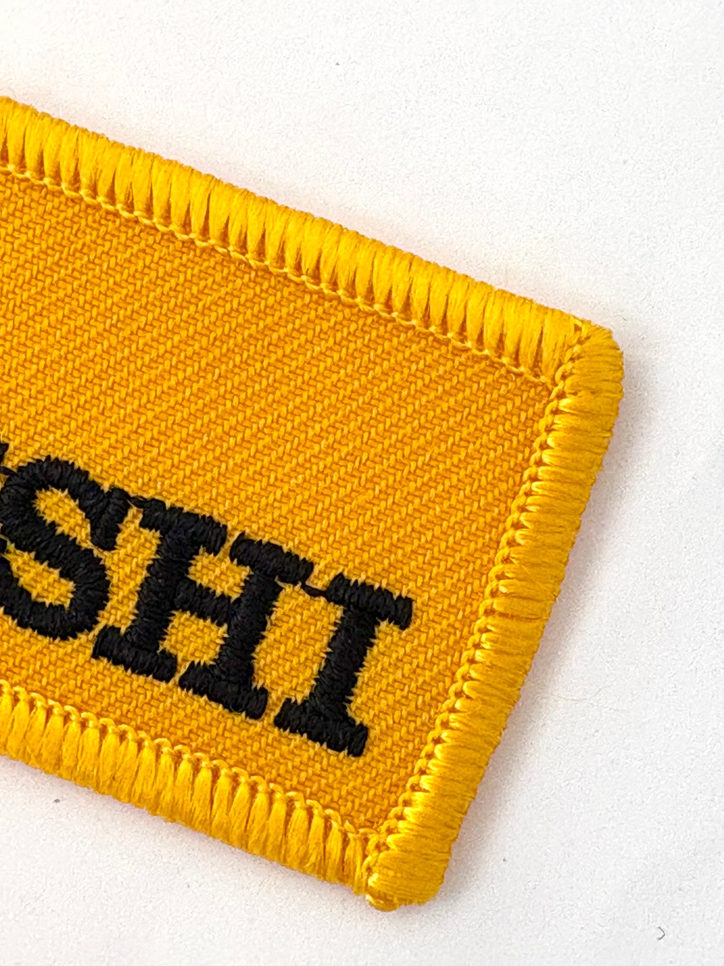 ワッペンロック糸刺繍サンプル