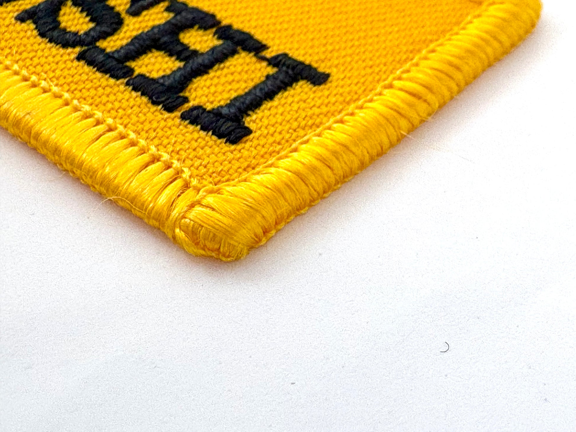 ワッペンロック糸刺繡サンプル