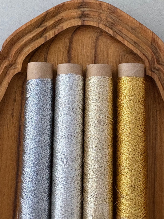 金糸の縫糸  4色セット