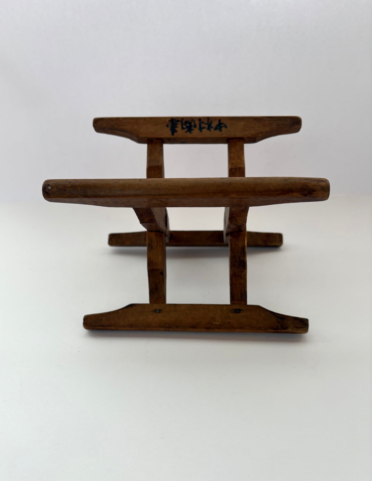 木枠（糸巻き用・中古）以前、糸の巻き加工に使用していた木製の糸枠