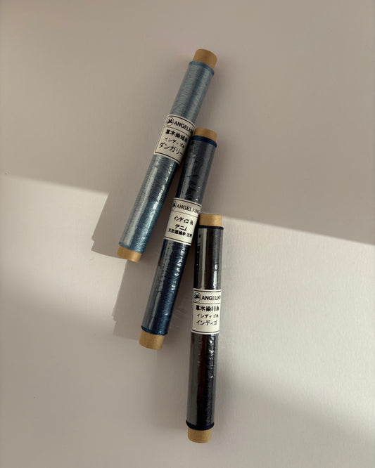 インディゴ糸シガレット巻き　100ｍ