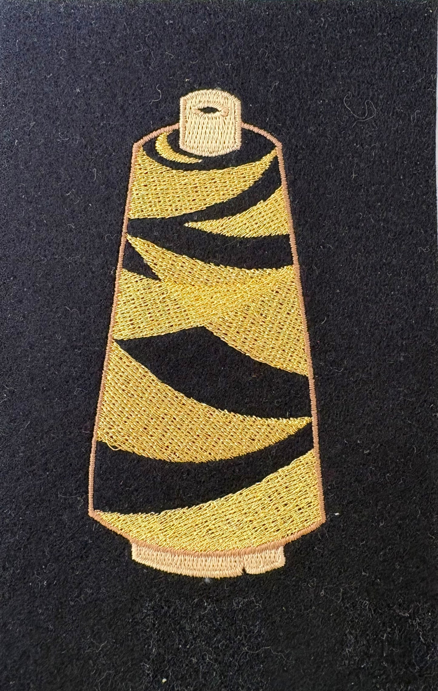 Gold and silver thread 1 piece GOLD 